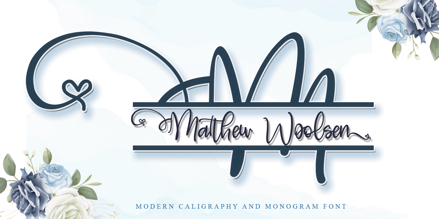 Font Matthew Woolsen